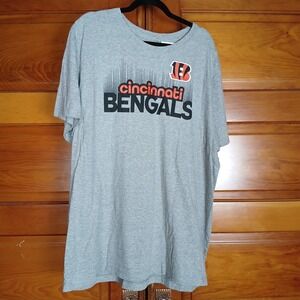 NWT The Nike Tee Cincinnati Bengals NFL T-Shirt 2XL XXL Men's Grey Pullover
